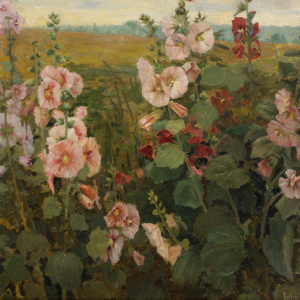 John Hafen, Hollyhocks