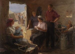 La tierra virgen de Kazajistán: tiendas de campaña en la frontera   1955-1956